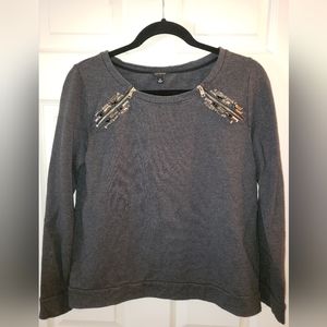Ann Taylor Jewel Embellished Sweater